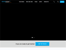 Tablet Screenshot of desktopbroker.com.au